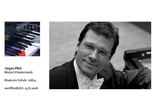 Jürgen Plich    Klassik     Pianist    CD     Mozart Klaviermusik    2006