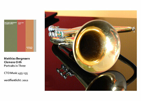 Matthias Bergmann     Jazz     Trompeter    Clemens Orth    Pianist    CD    Portraits in Three    2012