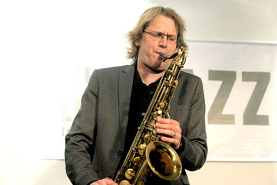 Paul Heller    Jazz     Saxofonist    Live-Konzert    WDR-Bigband     Next Level Jazz    Studio Dumont Köln    2014