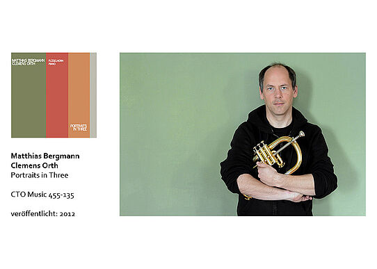 Matthias Bergmann     Jazz     Trompeter    Clemens Orth    Pianist    CD    Portraits in Three    2012