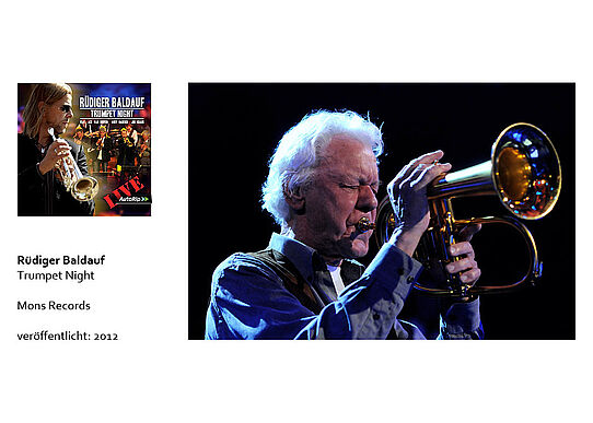Rüdiger Baldauf    Jazz    Trompeter    CD    Trumpet Night    Joo Kraus    Andy Haderer    Ack van Rooyen   2012