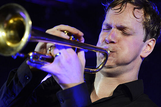 Frederik Köster Frederik Köster Jazz Trompeter Live-Konzert Klaeng-Festival Subway Köln 2013